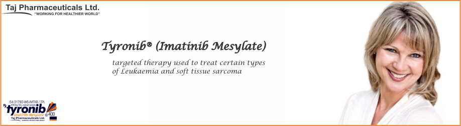 imatinib mesylate tablet (Tyronib®)400mg Banner